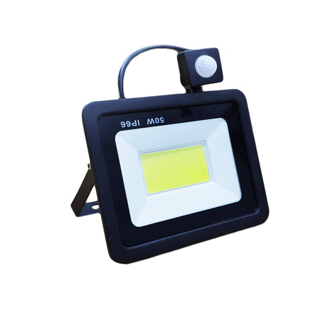 Naświetlacz LED 50W z czujnikiem ruchu