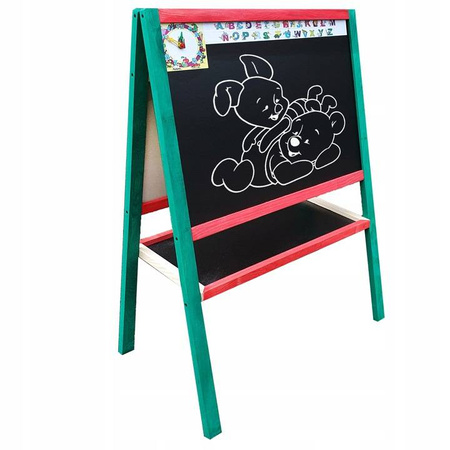 DUŻA TABLICA KREDOWO - MAGNETYCZNA DWUSTRONNA