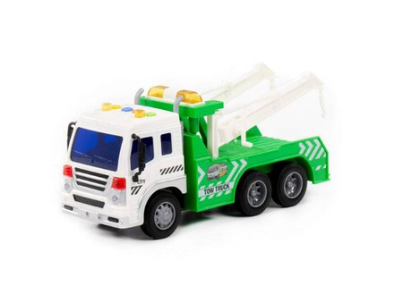 Polesie "City", samochód-ewakuator inercyjny (ze światłem i dźwiękiem)