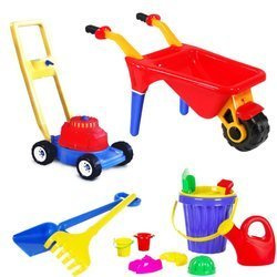 TACZKA KOSIARKA ZESTAW DO PIASKOWNICY KONEWKA