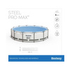 Basen ogrodowy 488 x 122 cm stelażowy STEEL PRO MAX POOL BESTWAY