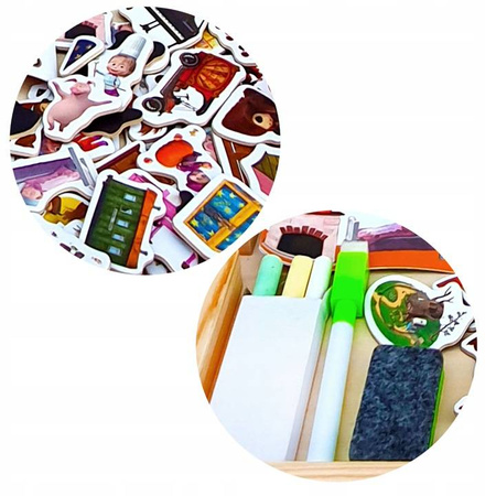 TABLICA DREWNIANA MASZA I NIEDŹWIEDŹ - 180 sztuk