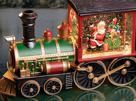 POCIĄG Z MIKOŁAJEM - OZDOBA ŚWIĄTECZNA