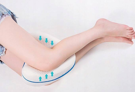 PODUSZKA ORTOPEDYCZNA KLIN POD NOGI MIĘDZY KOLANA