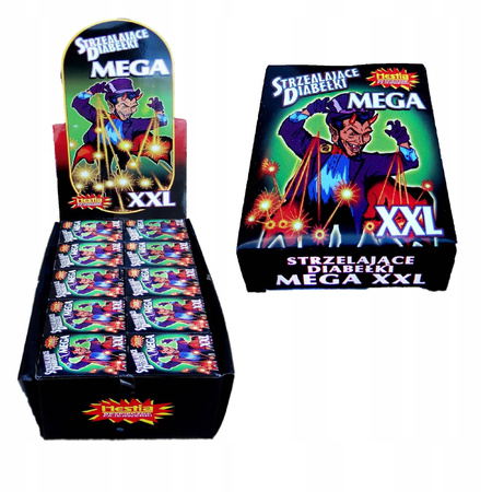 STRZELAJĄCE DIABEŁKI DUŻE XXL Hestia (6 OPAKOWAŃ)