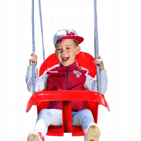 HUŚTAWKA KUBEŁKOWA CZERWONA