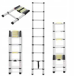 3,8 m DRABINA TELESKOPOWA ALUMINIUM LEKKA